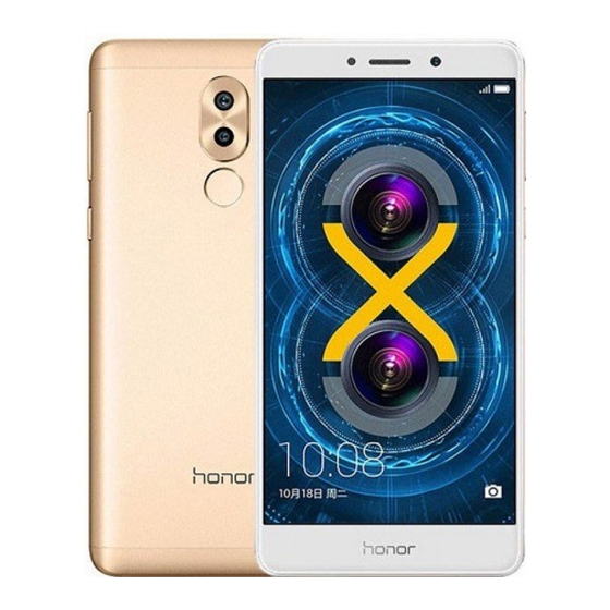 honor 6X Gebruikershandleiding