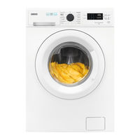 Zanussi ZWDN863TW Gebruiksaanwijzing