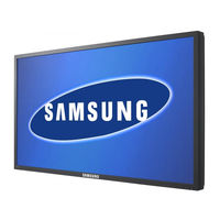 Samsung SyncMaster 460DX-3 Gebruikershandleiding