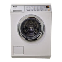 Miele W 5445 WPS Gebruiksaanwijzing