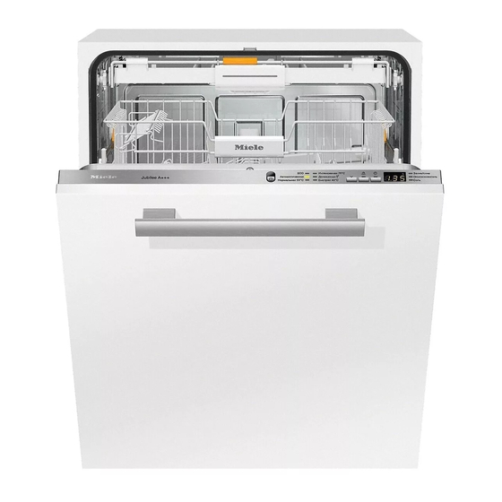 Miele G 6060 Gebruiksaanwijzing