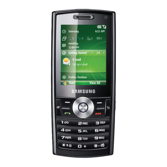 Samsung SGH-i200 Gebruiksaanwijzing