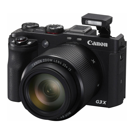 Canon PowerShot G3 X Gebruikershandleiding