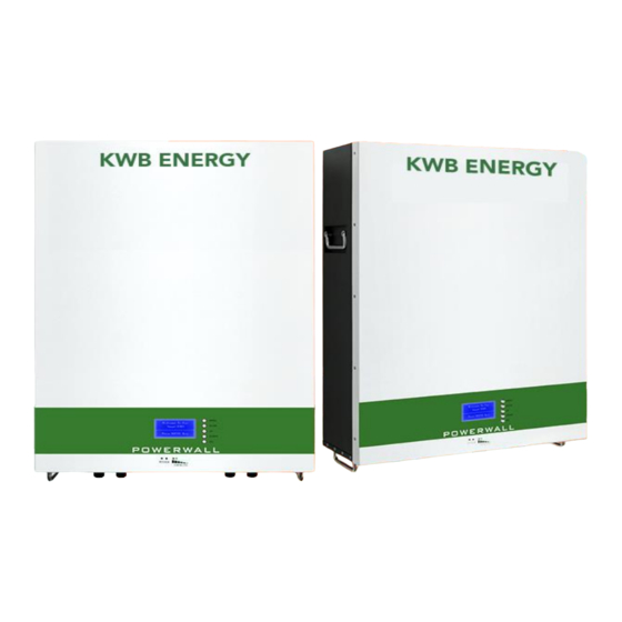 KWB Powerwall 5000U Gebruikers- En Installatiehandleiding