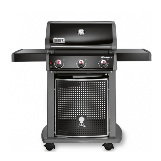 Weber SPIRIT E-210 PREMIUM Gebruikershandleiding