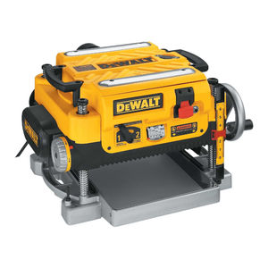 Dewalt DW735 - Handleiding voor zware draagbare tweesnelheidsdiktebank