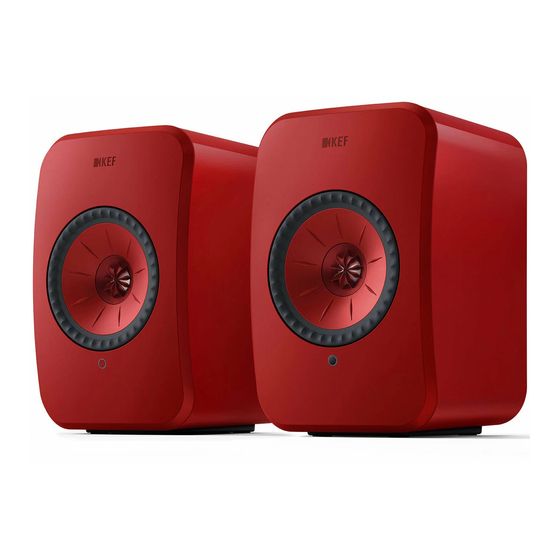 KEF LSX Gebruikshandleiding