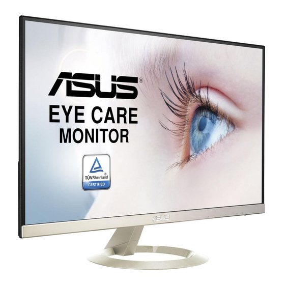 ASus VZ27AQ Series Gebruikershandleiding