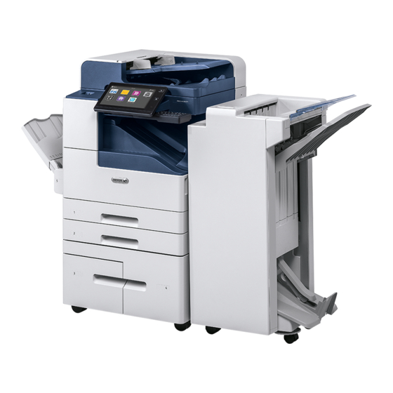 Xerox AltaLink B80 Series Gebruikershandleiding