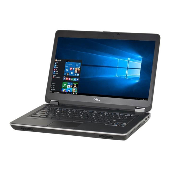 Dell Latitude E6440 Gebruiksaanwijzing