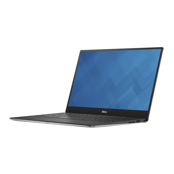 Dell XPS 13 9343 Onderhoudshandleiding