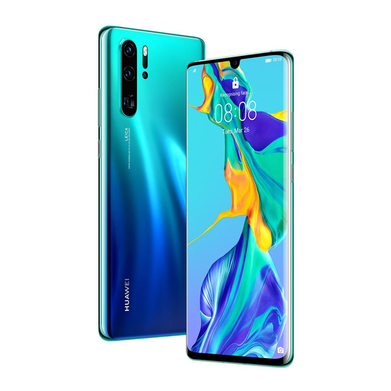 Huawei P30 Pro Gebruikershandleiding