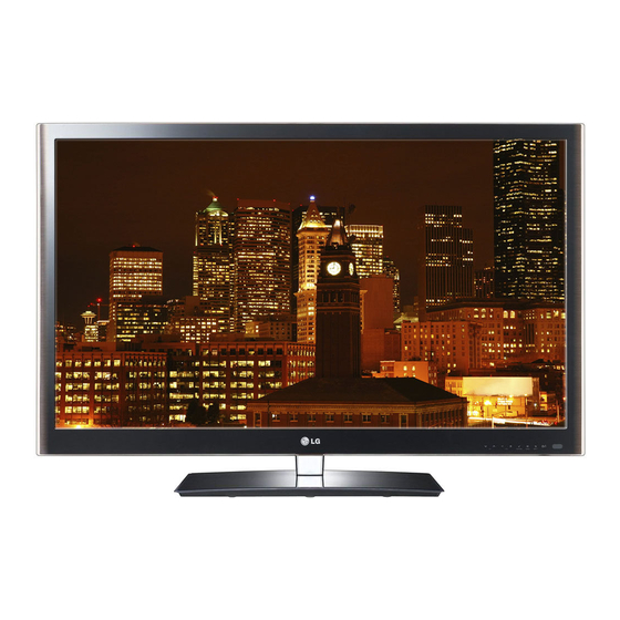 LG 32LV55 Series Gebruikershandleiding