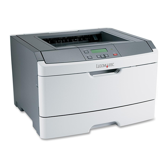 Lexmark E360d Series Gebruikershandleiding