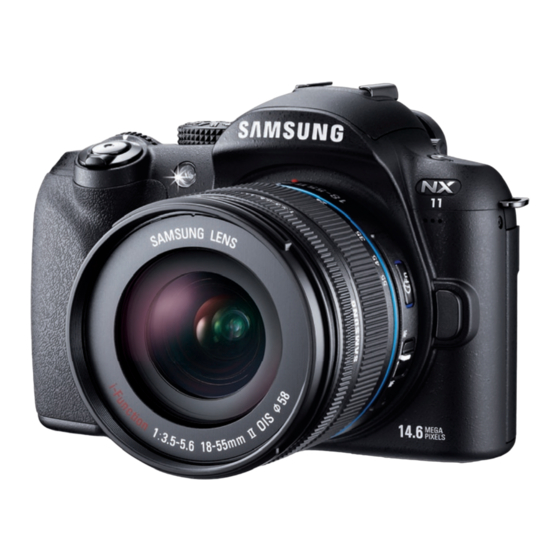 Samsung NX11 Gebruiksaanwijzing