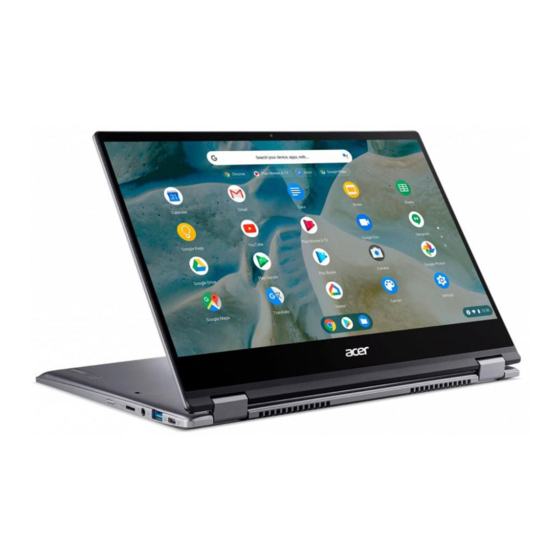 Acer Chromebook Spin 514 Gebruikershandleiding