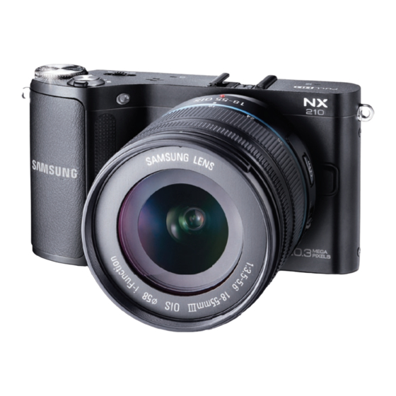 Samsung NX210 Gebruiksaanwijzing