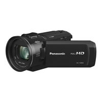 Panasonic HC-WXF1M Gebruiksaanwijzing