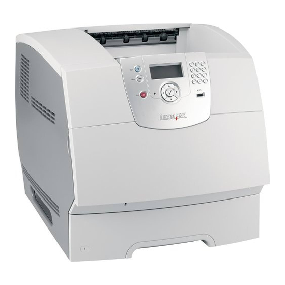 Lexmark T642 Handleiding