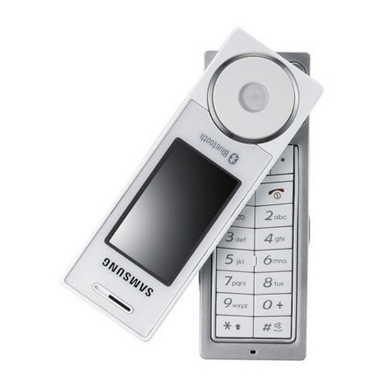 Samsung SGH-X830 Gebruiksaanwijzing