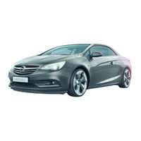 Opel Cascada 2016 Gebruikershandleiding