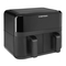 Chefman TurboFry Touch Dual Airfryer RJ38-SQPF-45TDB Snelstartgids