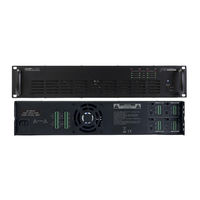 Audiophony PA AMP480 Gebruikershandleiding