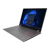 Lenovo ThinkPad P16 Gen 2 Gebruikershandleiding