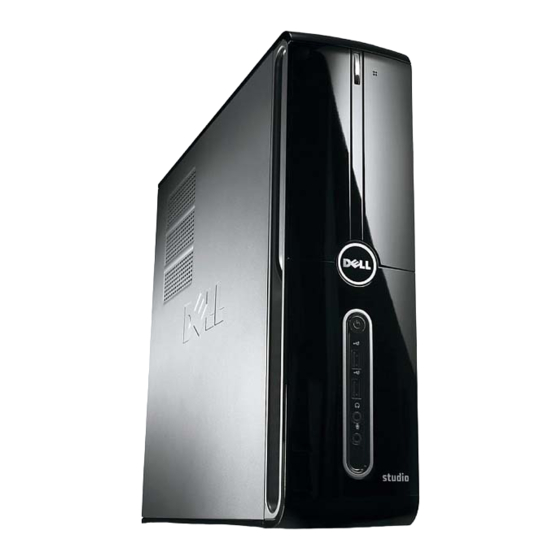 Dell Studio Slim D540S Installatiegids