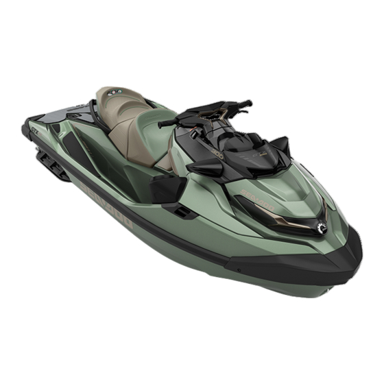 Sea-doo GTX 2022 Series Gebruikershandleiding