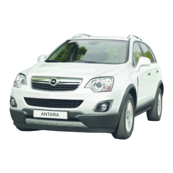 Opel ANTARA 2016 Gebruikershandleiding