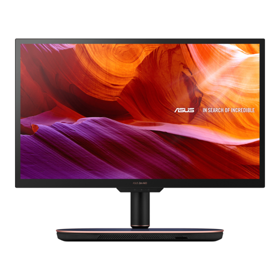 ASus Zen Aio Z272SD Gebruiksaanwijzing