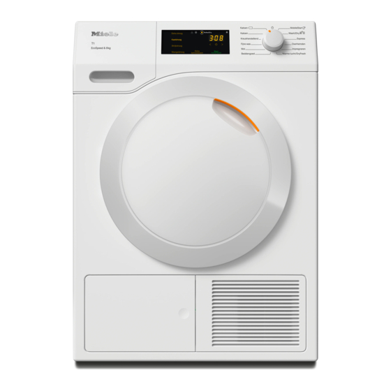 Miele TCC 570 WP Gebruiksaanwijzing