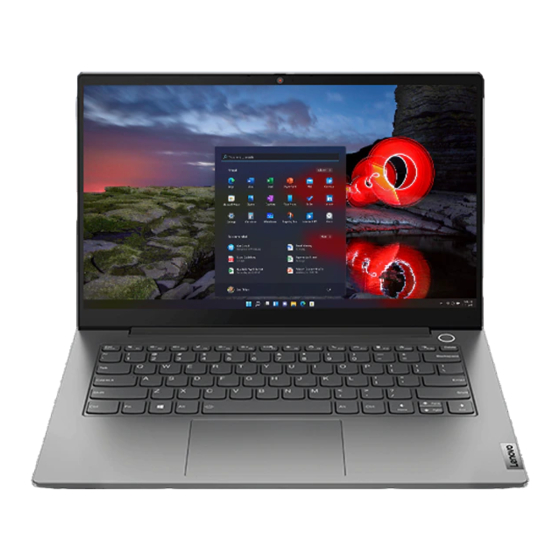 Lenovo ThinkBook 14 Gen 3 Gebruikershandleiding