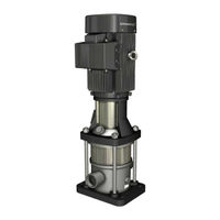 Grundfos CR Series Gebruikershandleiding