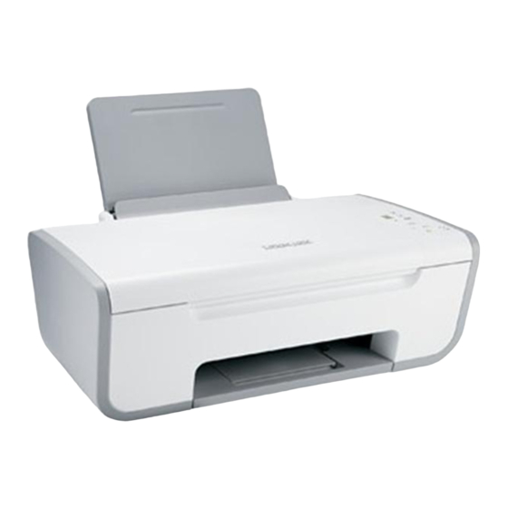 Lexmark 2600 Series Gebruiksaanwijzing