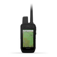 Garmin Alpha 300 Gebruikershandleiding