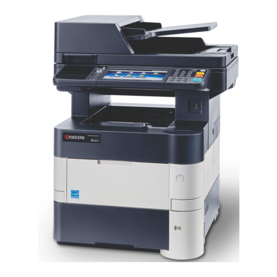 Kyocera ECOSYS M3040idn ECOSYS M3540idn ECOSYS M3550idn ECOSYS M3560idn Gebruikershandleiding