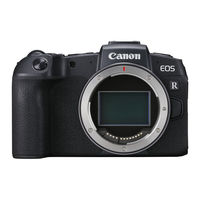 Canon EOS RP Gebruikershandleiding