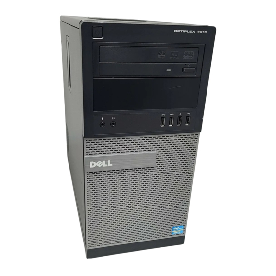 Dell OptiPlex 9010 Gebruiksaanwijzing