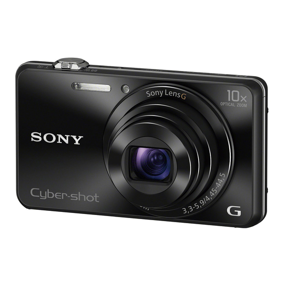 Sony Cyber-shot DSC-W35 Handleiding