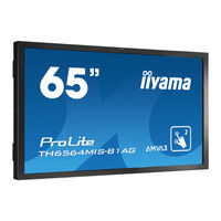 Iiyama ProLite PL6564 Gebruikershandleiding