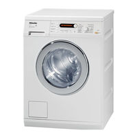 Miele W 5781 WPS Meteor Gebruiksaanwijzing