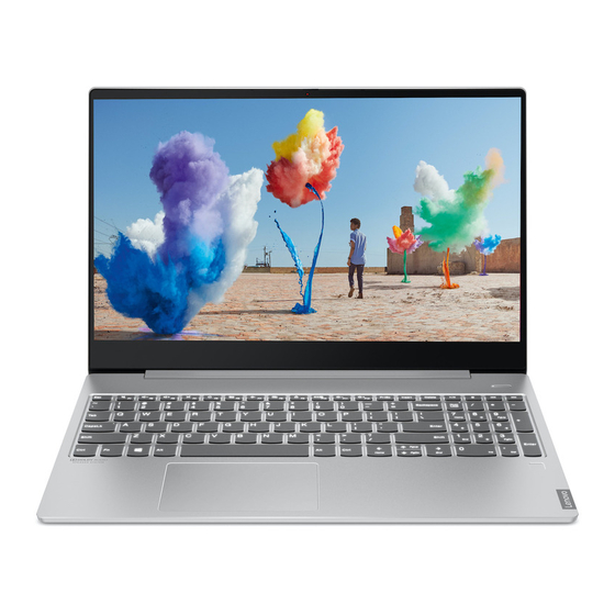 Lenovo IdeaPad S540 Series Gebruikershandleiding