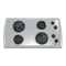 Whirlpool RCS2002, RCS2012, RCS3004, RCS3014, RCS3614 - 21-inch elektrische kookplaat met roestvrijstalen oppervlak - handleiding