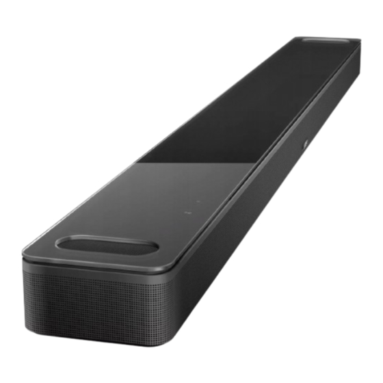 Bose Smart Ultra Gebruiksaanwijzing
