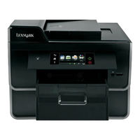 Lexmark Pro 910 Series Gebruikershandleiding