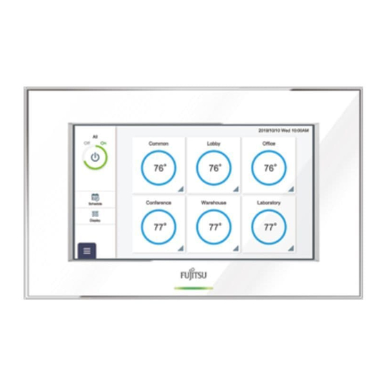 Fujitsu Airstage UTY-DCGYZ2 Gebruikershandleiding