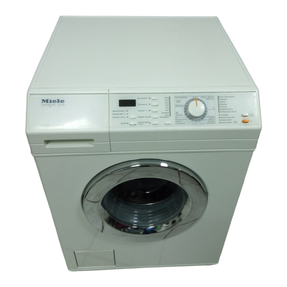 Miele SOFTTRONIC W 479 WPS Gebruiksaanwijzing