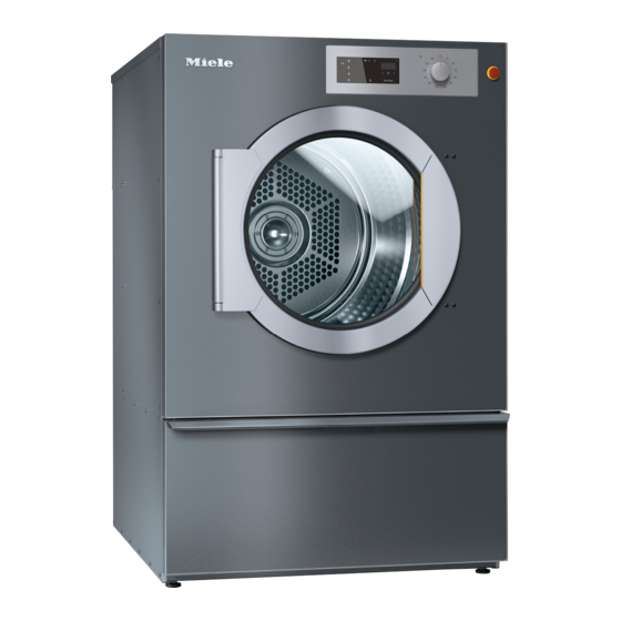 Miele PDR 514 Gebruiksaanwijzing